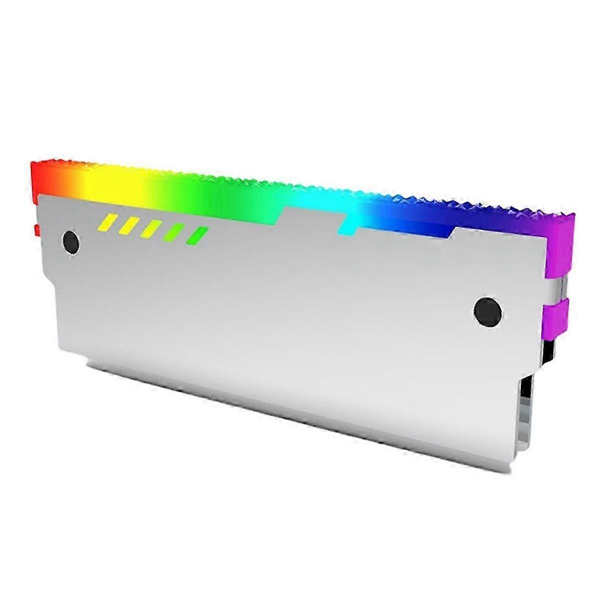 Aluminum Desktop Memory Module Heat Dissipation Vest, ARGB Light Effect, Desktop Memory Heat Dissipa