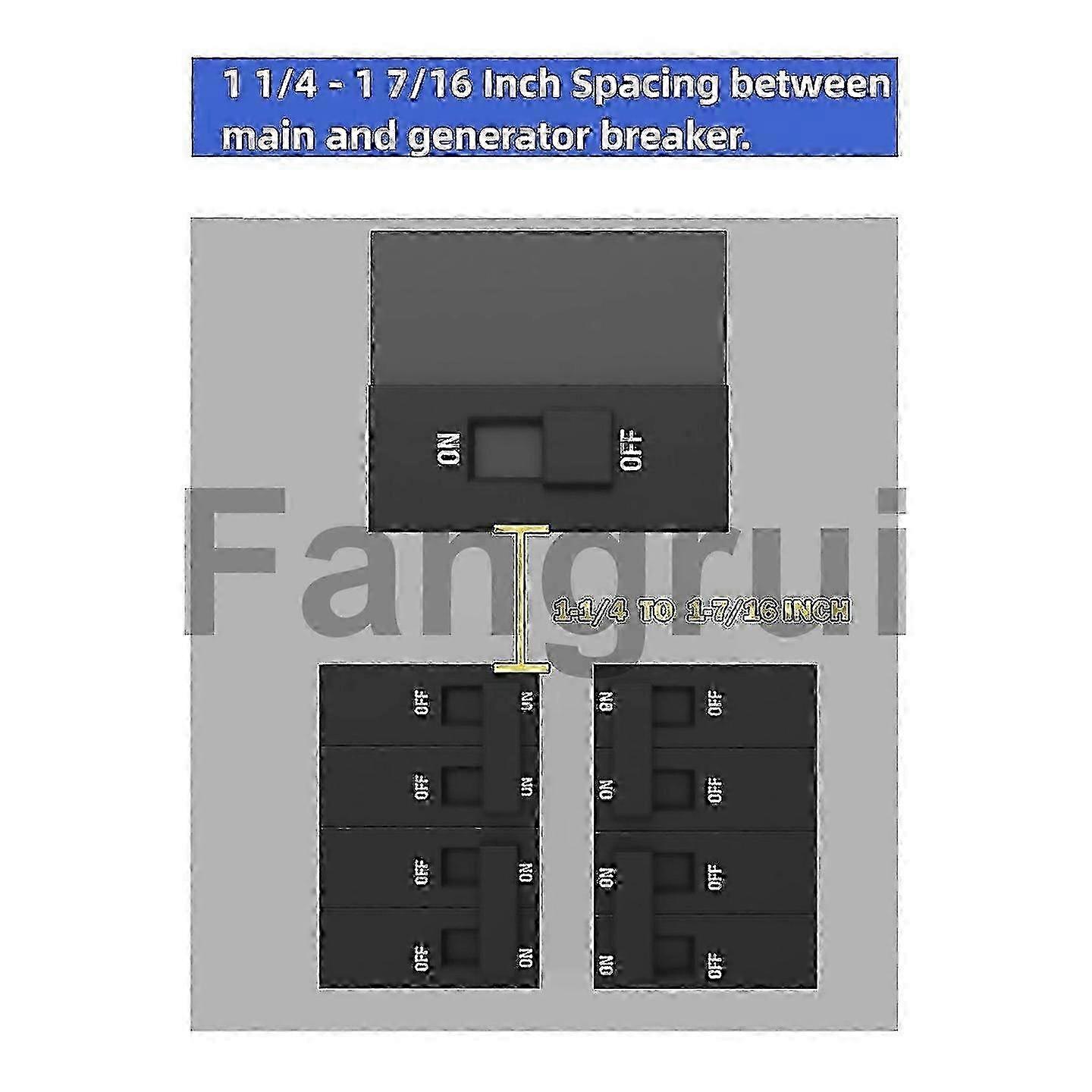 For Generator Interlock Kit Compatible With Cutler Hammer Br Series Panel