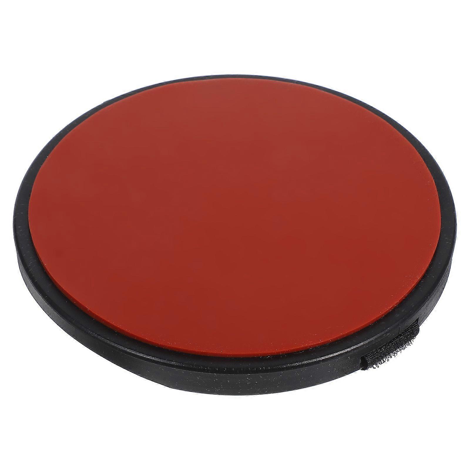 Portable Silent Drum Practice Pad With Adjustable Leg Straps Silicone Drum Silencer Pad For Quiet Practice For Beginners And Professionals