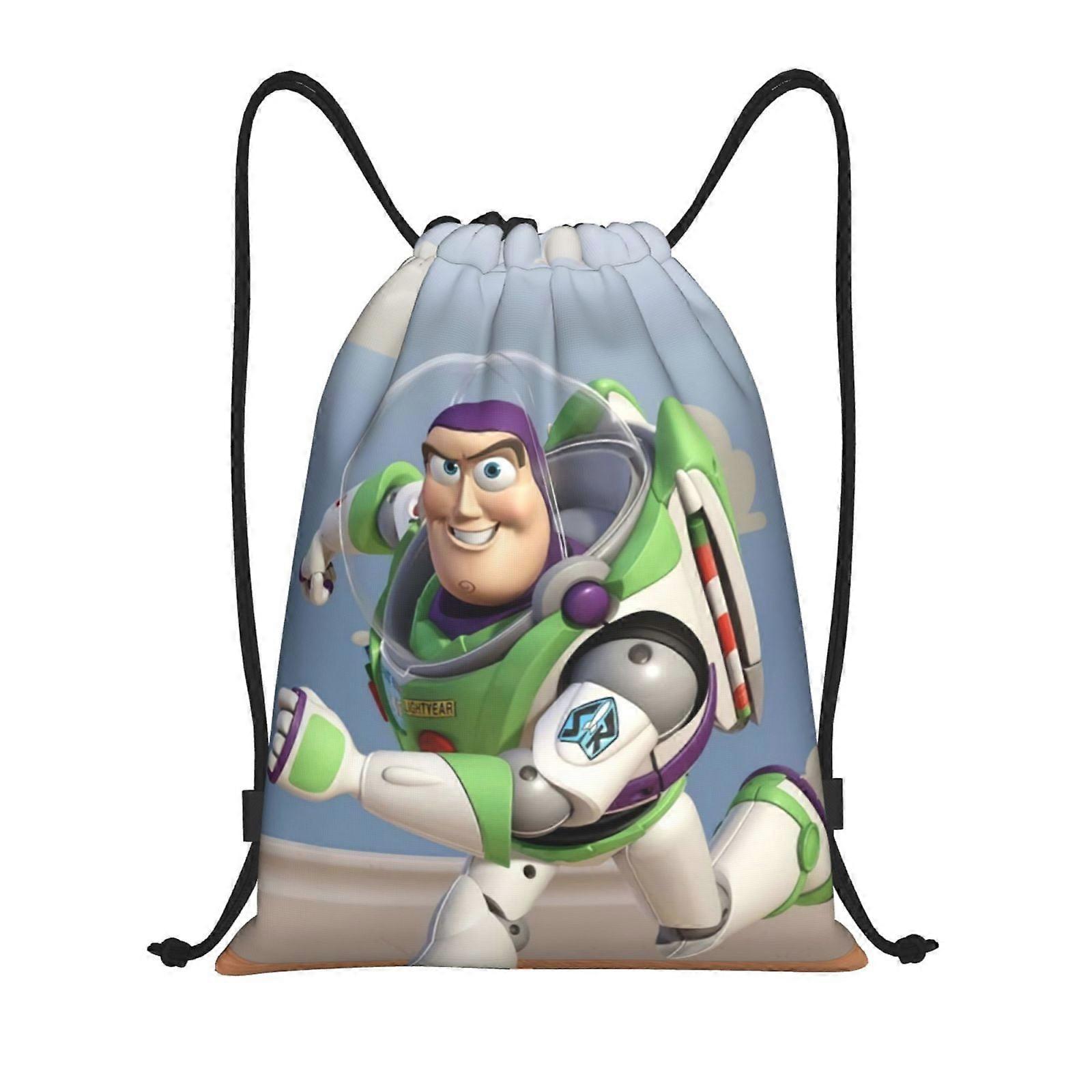 Toy Story Classic Drawstring Bag, Collapsible, Sports, Fitness, Drawstring Bag, Unisex, Beach Sports Travel Bag