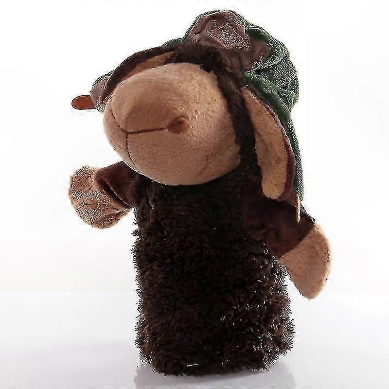 Plush Hand Puppets with Movable Mouth for Kids Animal Characters for Creative Play and Storytelling Fun