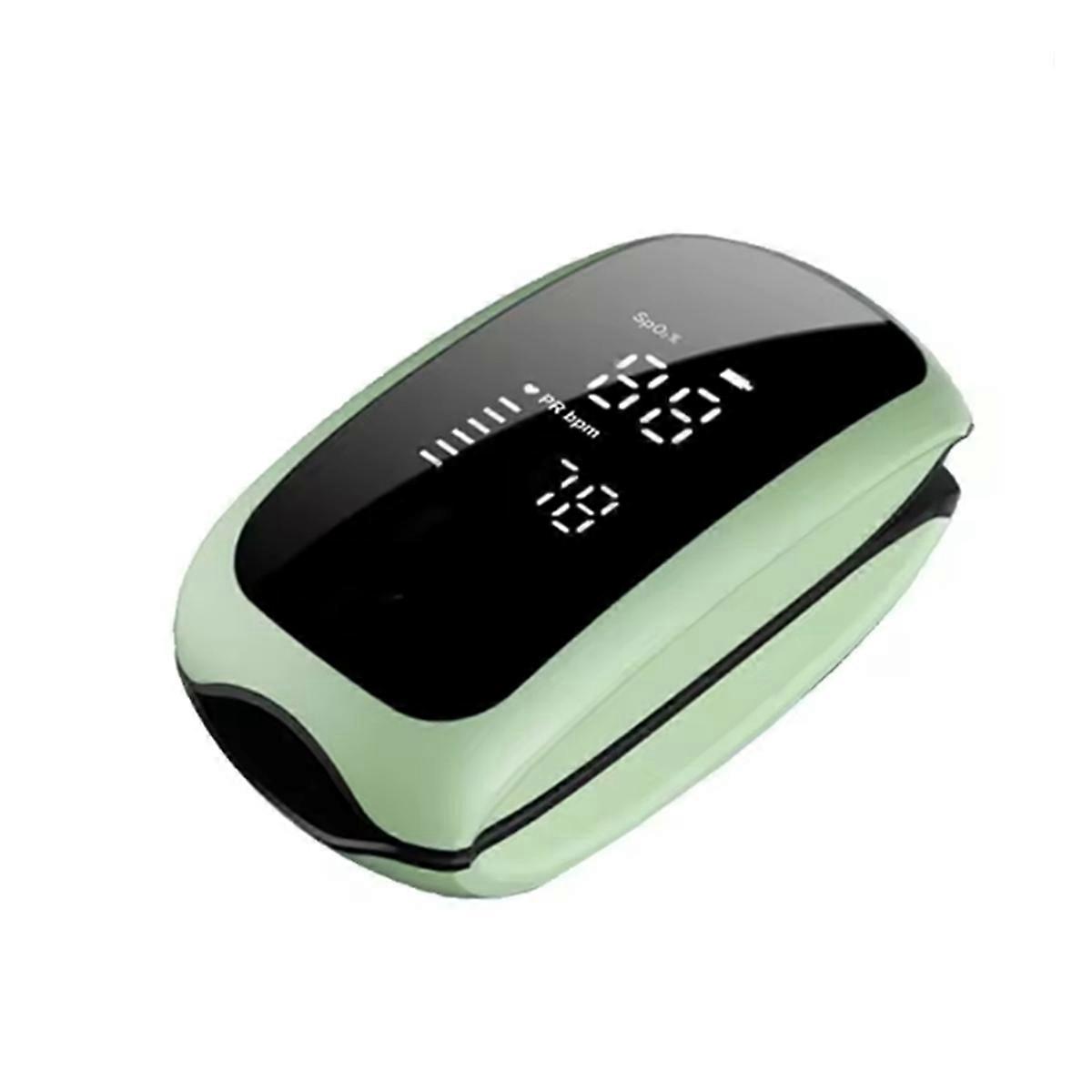 Rechargeable Oximeter Strap Lanyard Blood Oxygen Saturation Monitor Digital LED Display Child A