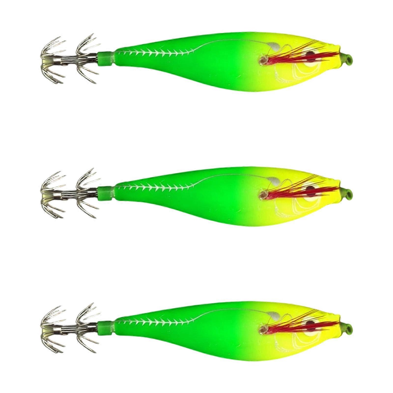 High Strengths Slow Sinking Baits Features Flexible Silicones Tail And Double Hook Bright Color For Predators Fish Multicolor