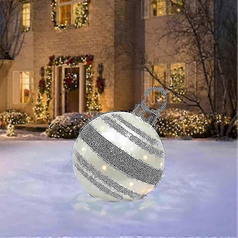 巨大なクリスマスPvcインフレータブル装飾ボール、クリスマスインフレータブル屋外装飾