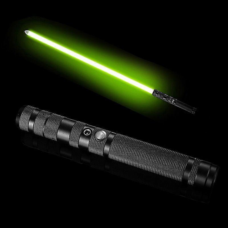 Light Saber Laser Sword RGB 7 Colors Changeable Electronic Light Sword  Sound1pcs-BLack