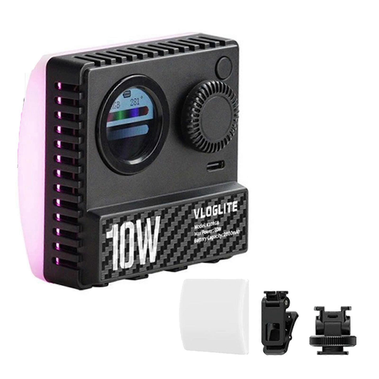 Multiple Angle Phone Mount Light Adjustable Cold Warm Light Mode Magnetic Fill Lamp for Photography Live Broadcast Multicolor