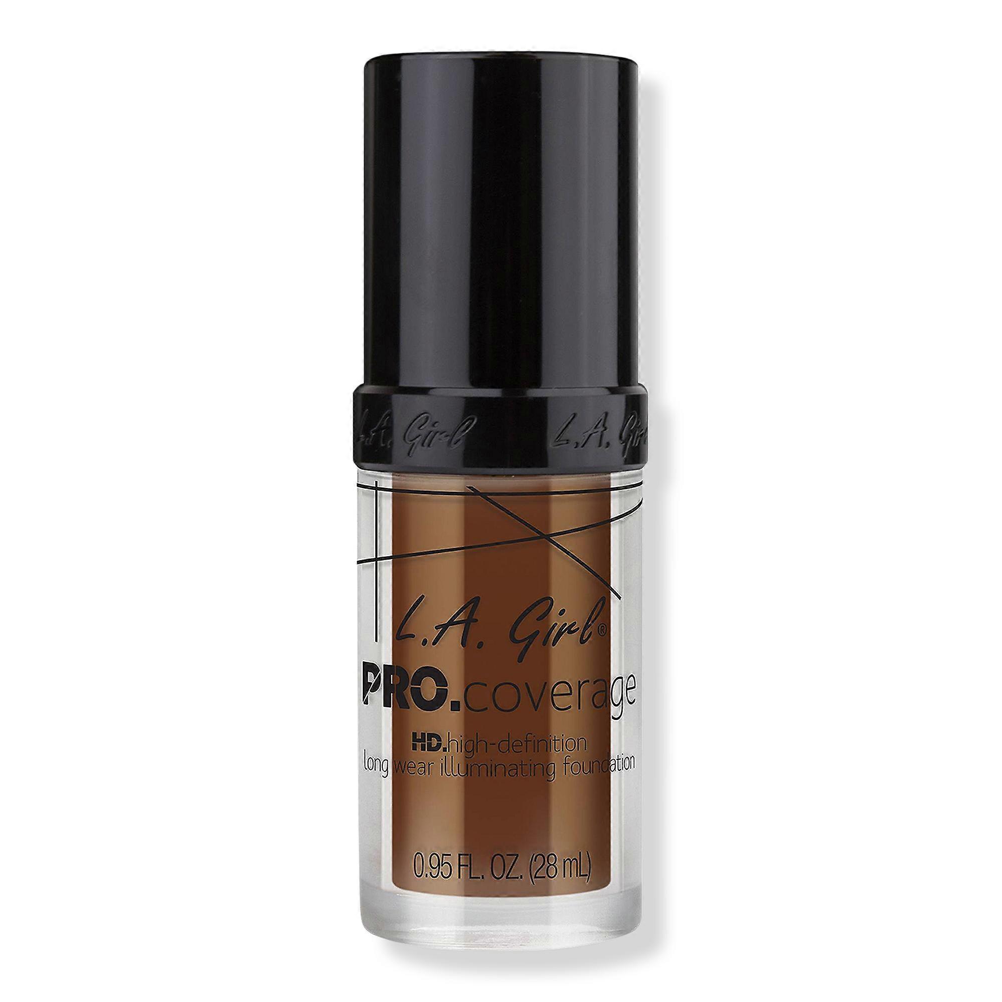 L.a. Girl Pro Coverage Liquid Foundation, Rich Cocoa, 0.95 Oz