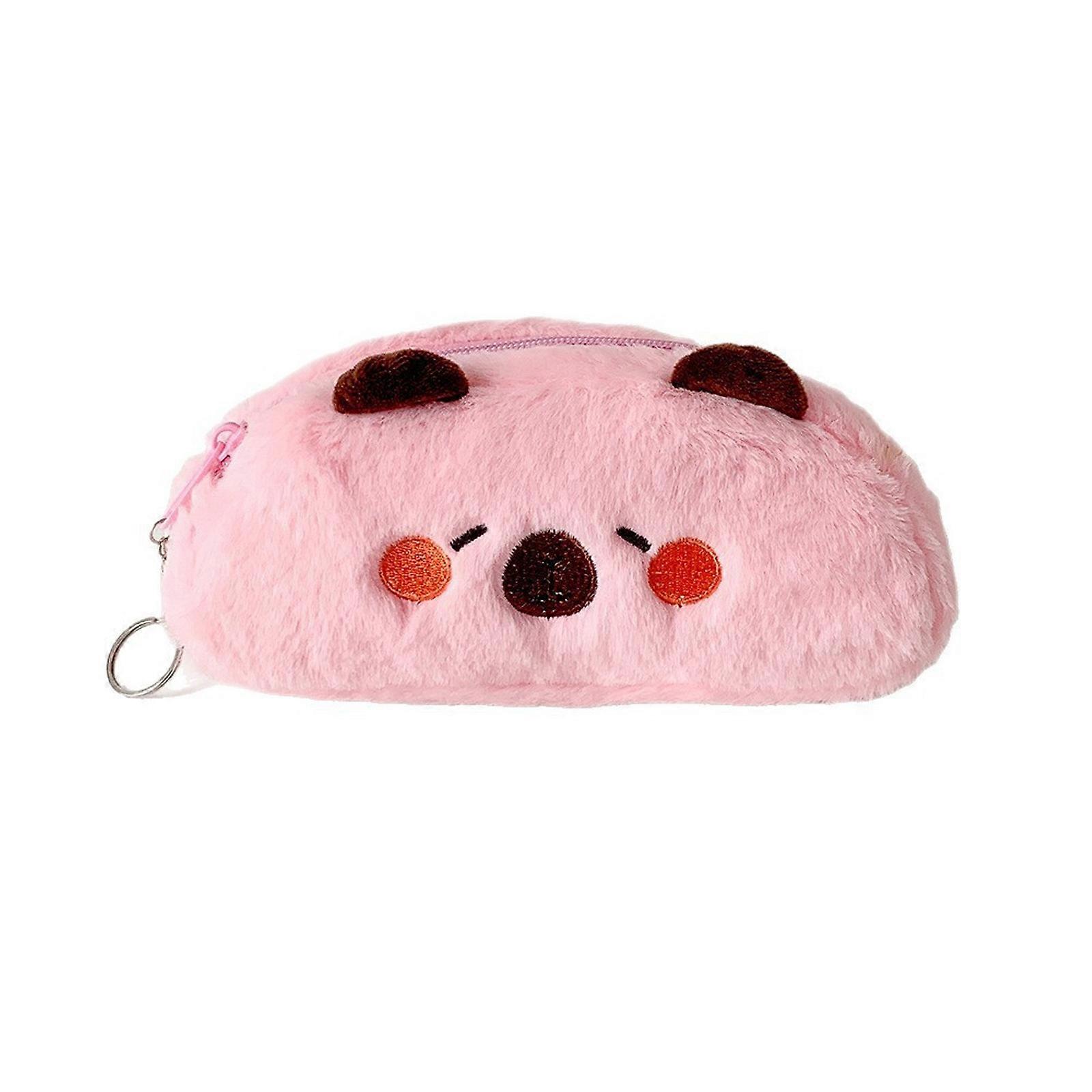 Plush Room For + Secure Closure School Office Organization  Pink