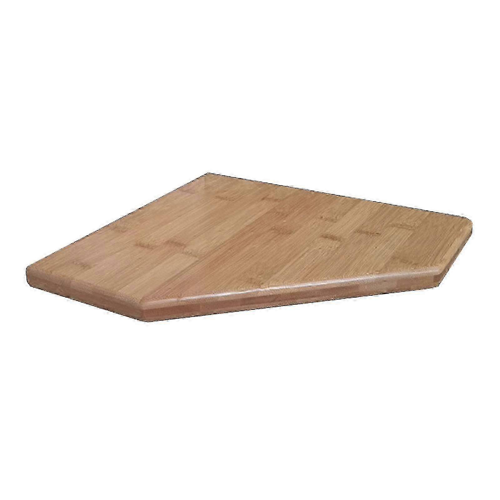 Rustic Corner Wall Shelf, Floating Multipurpose Storage Organizer for Kitchen Bedroom