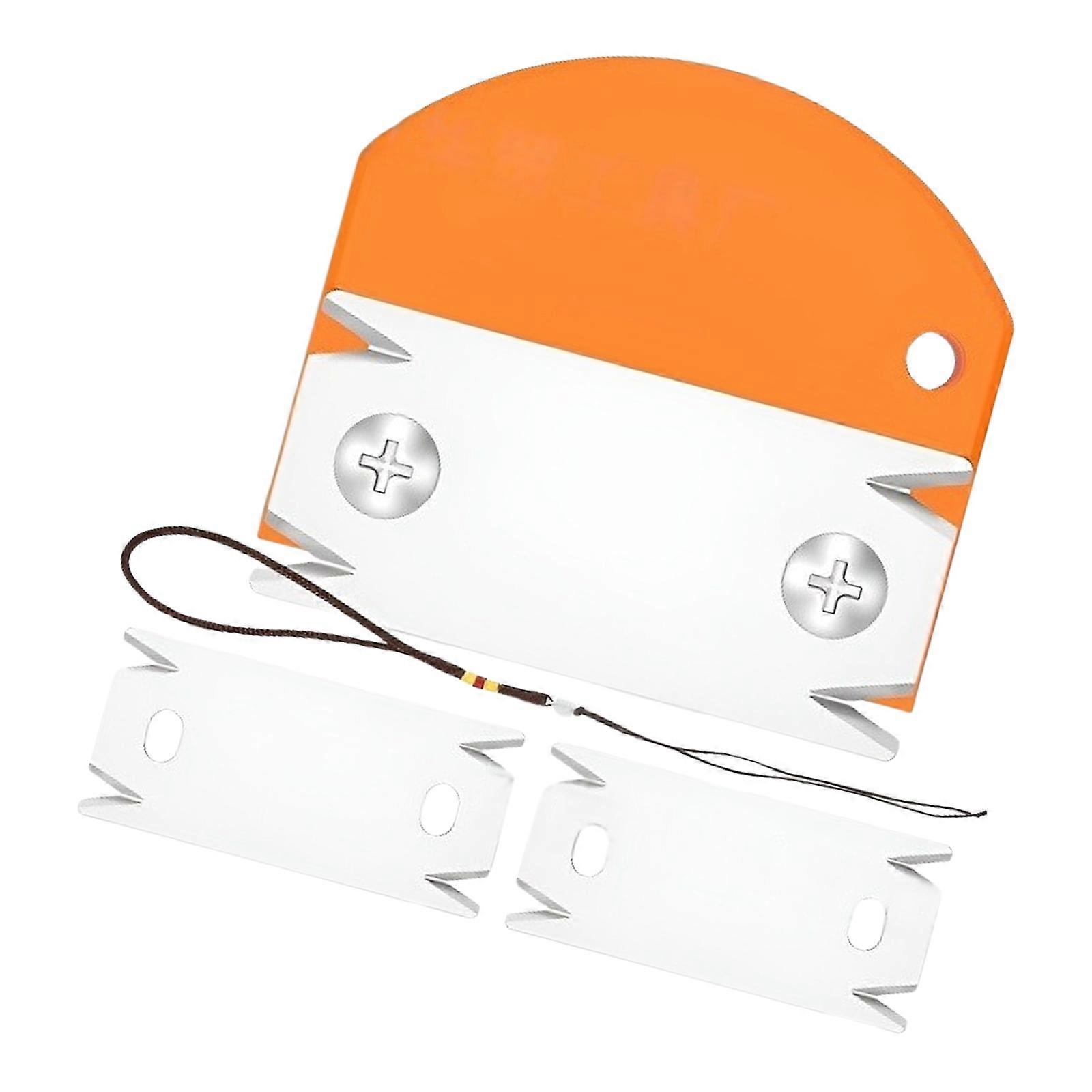 Edges Banding Trimmer with Replacement Cutter Handheld Woodworking Edges Trimmer Portable Edges Corner Planer for Woodwork  Orange.