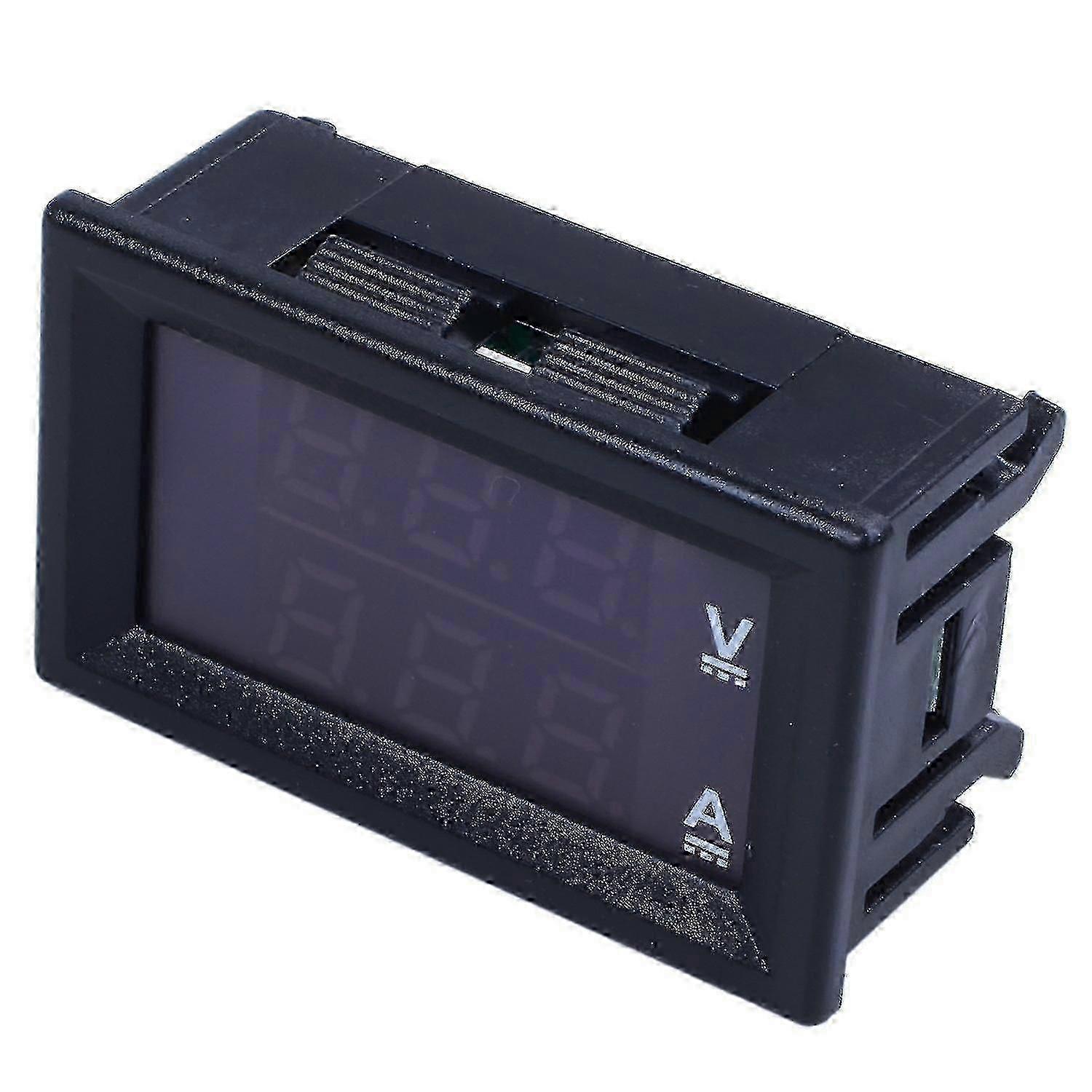 Dc0-100v 10a Led Dc Dual Display Digital Voltage Current Meter Head With Fine Tuning