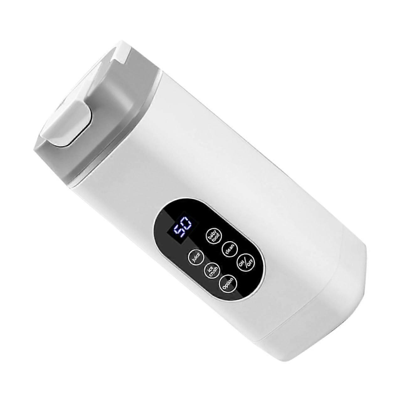 Portable Blender USB Rechargeable Smoothie Maker Cup with Ice Crushing Power for Travel Gym Office