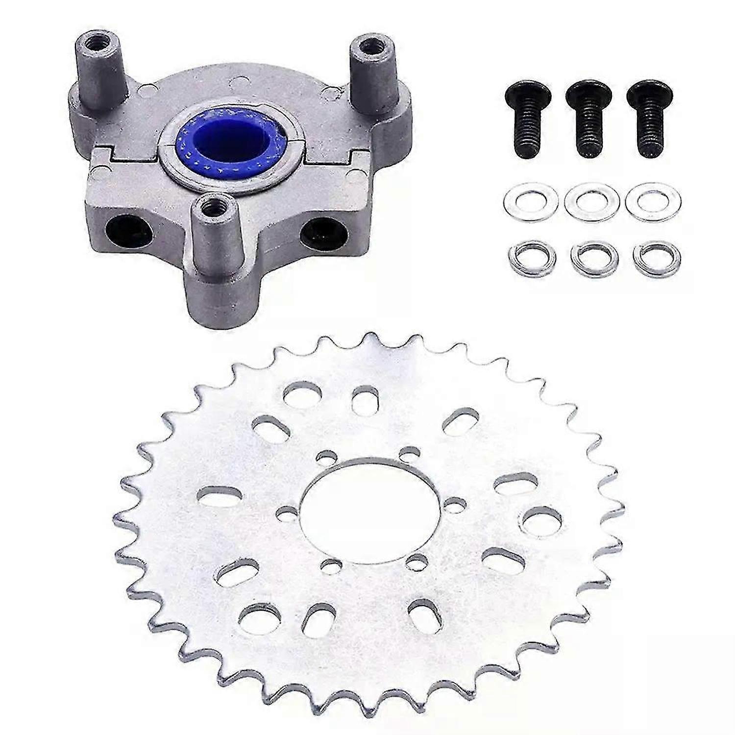 Kit Catena 415 E Pignone Per Bicicletta Motorizzata 49cc 66cc 80cc 2 Tempi - Catena E Maglia Master