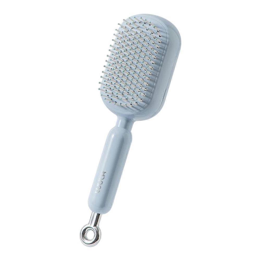 Retractable Hair Brush with Soft Anti Static Bristles for Gentle Scalp Massage and Styling All Hair Types On The Go