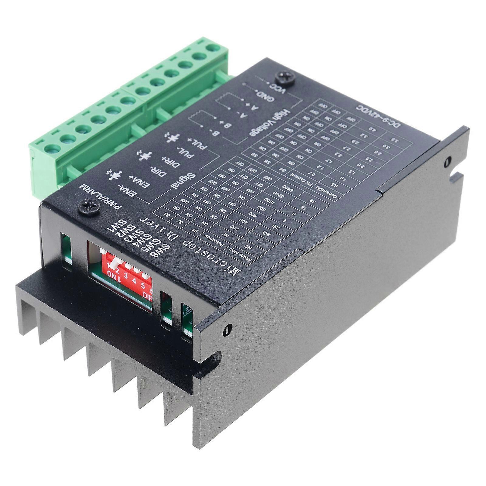 Accuracy Controller Stepper Motor Driver TB6600 for 17  and 23 Motors with Adjustable Current Output Low Noise Multicolor