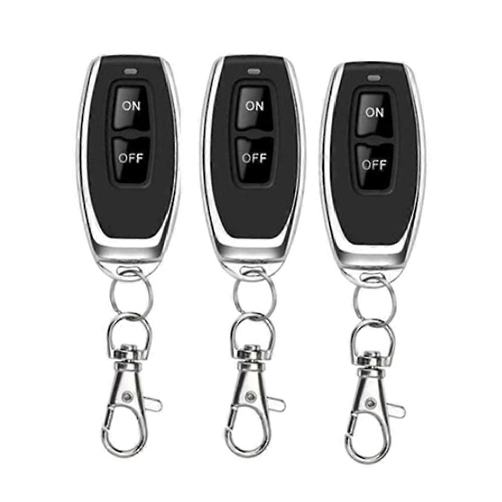 RF 433MHz Wireless Remote Control Switch for 220V 30A Relay Lighting