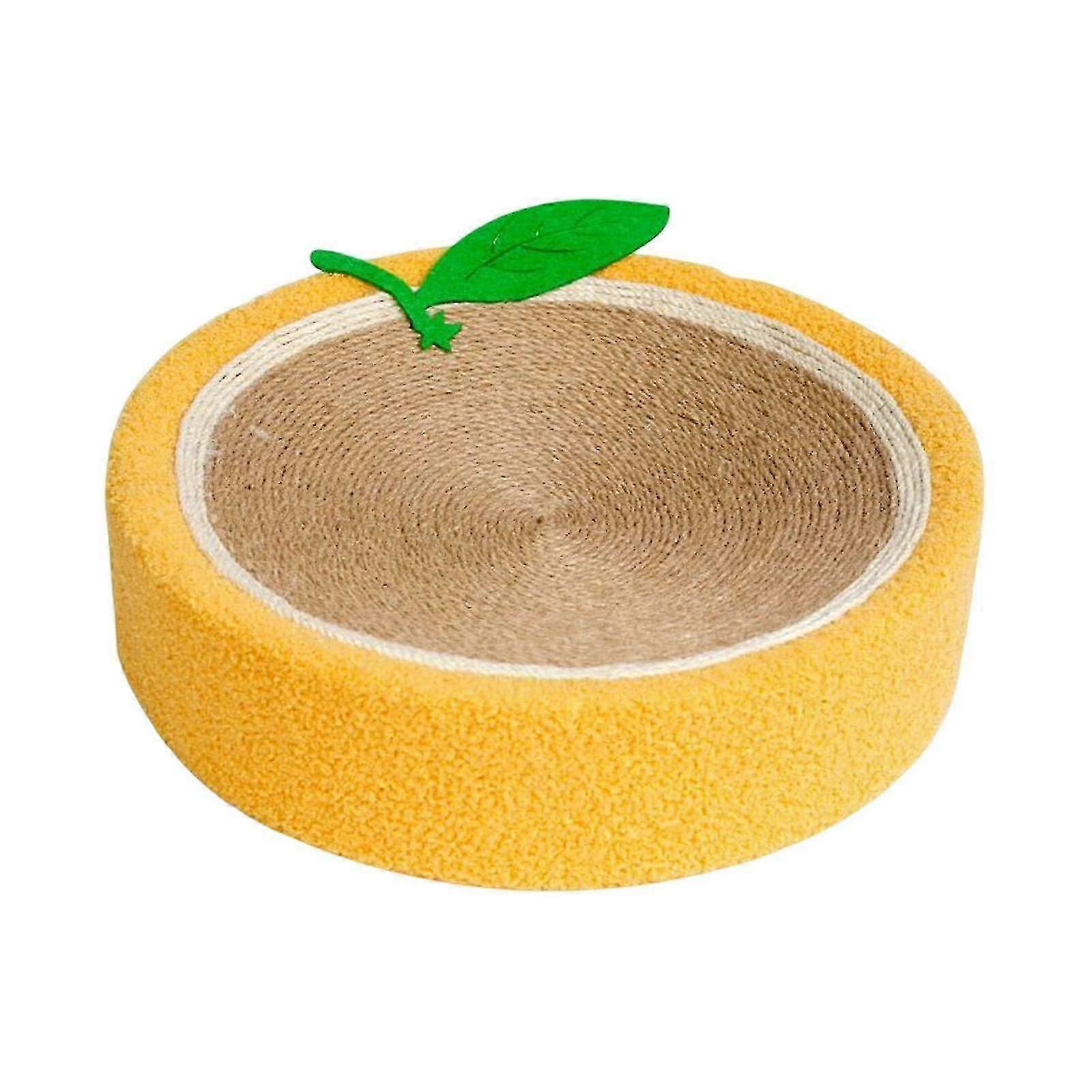 w Round Cat Scratching Board 15.4x3.9 Inches