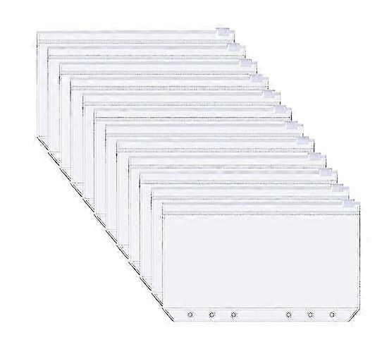 12Pcs Multi-use Budget Inserts Budget Binder Pockets Replaceable Binder Pockets