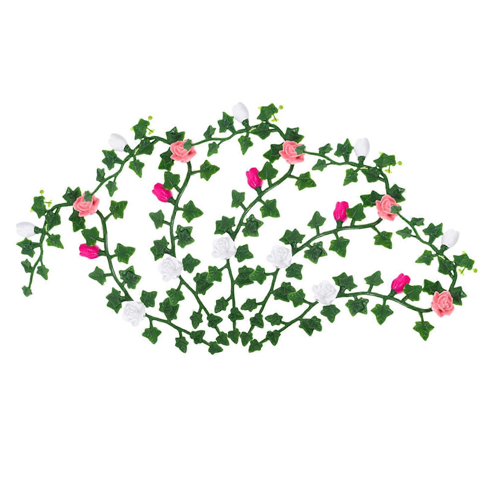 Mini Floral Vine Micro Landscape Miniature Design DIY Beautification 5Pcs
