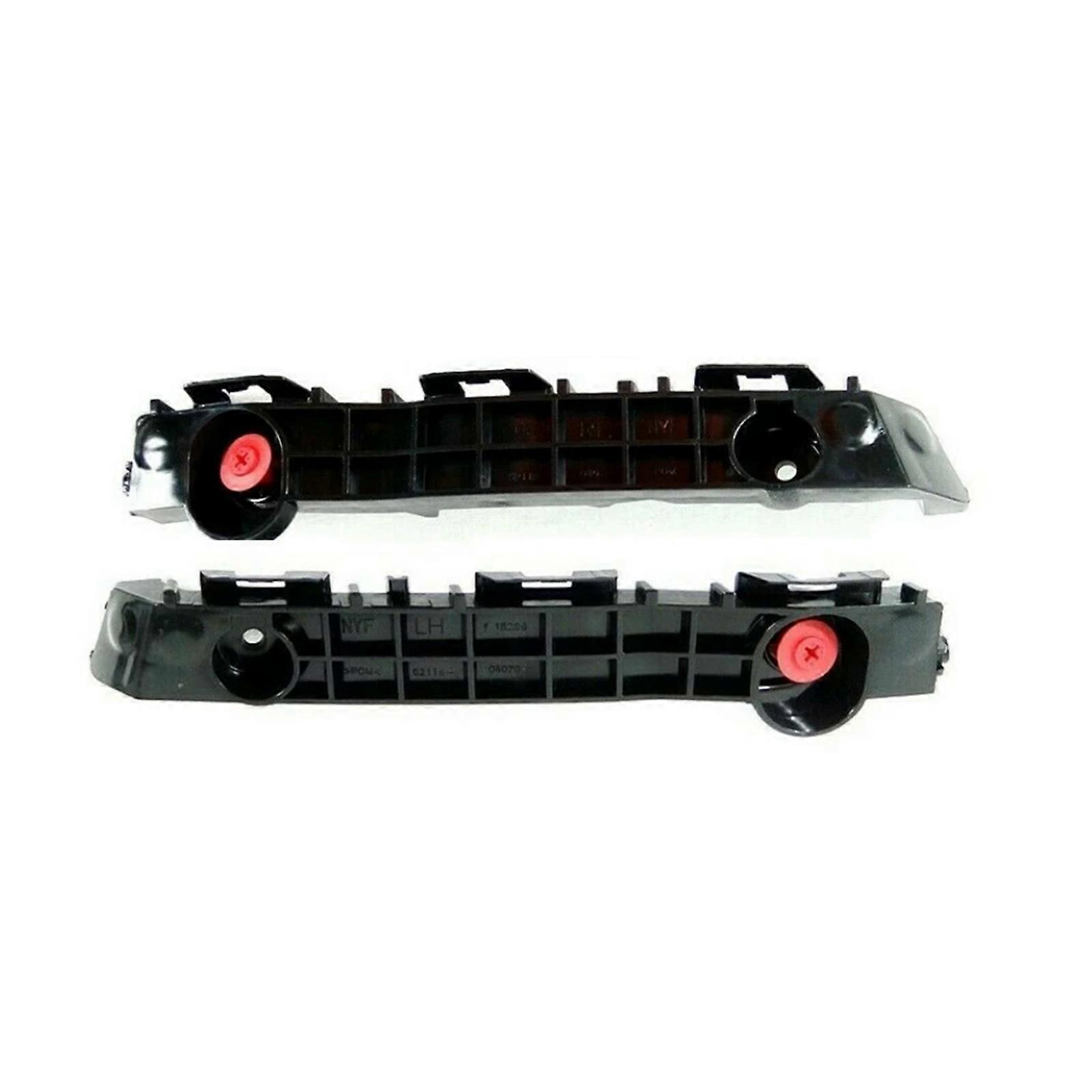 2Pcs Left Right Bumper Brackets Front Bumper Holder Bracket for 2016-2023 5211504070 5211604070 Replacement Part Multicolor