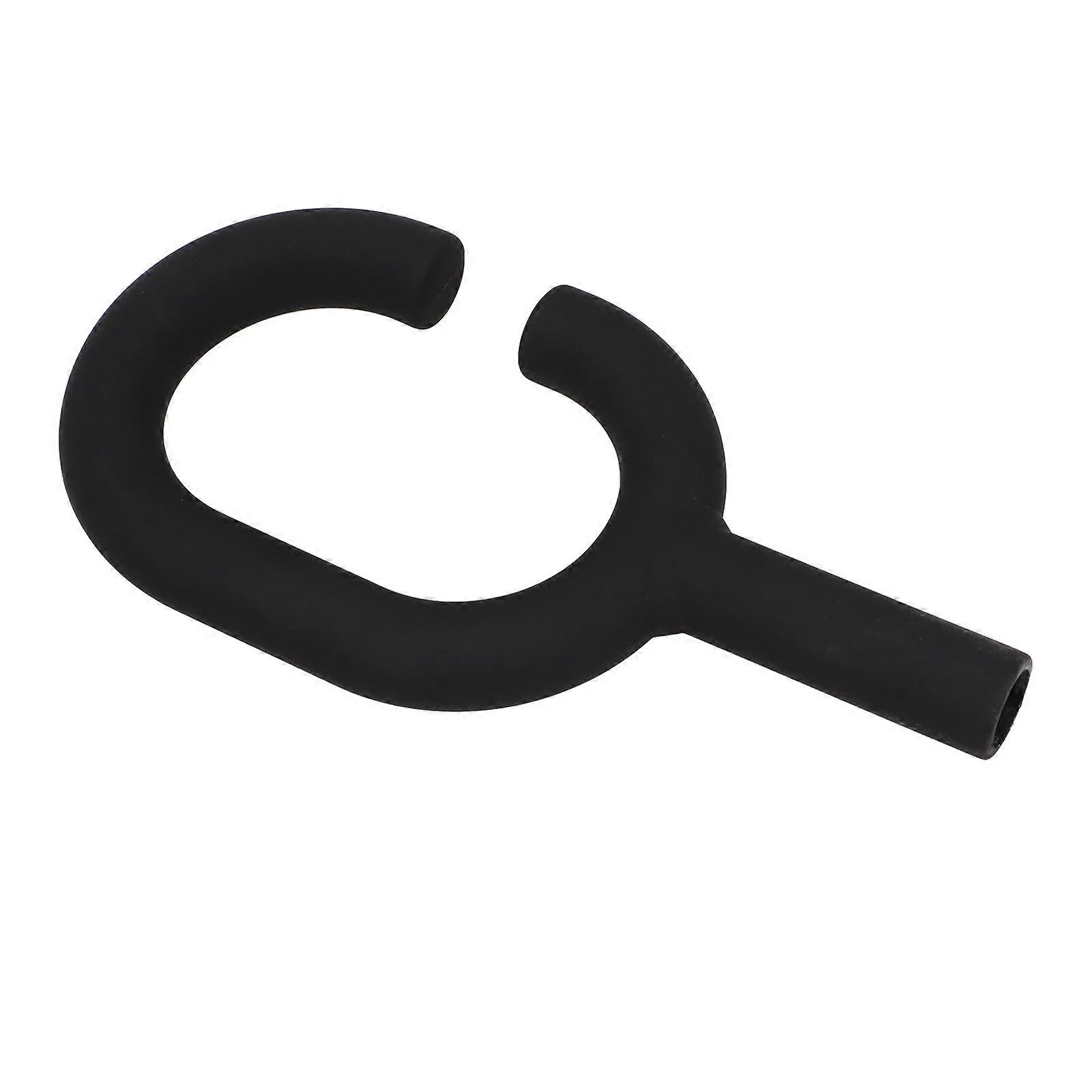 Rain Umbrella Handle Replacement with Comfortable Grip and Curved Design