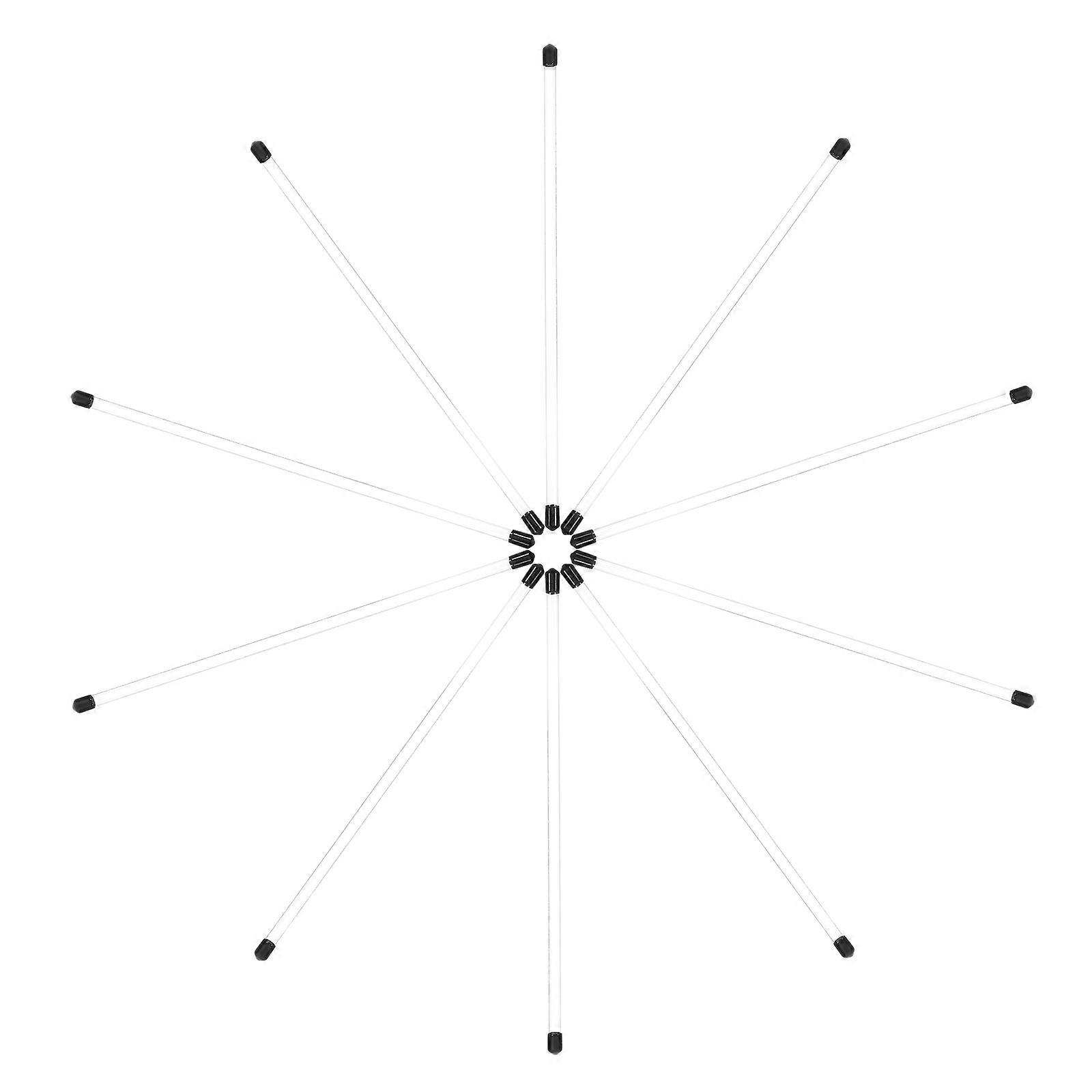 Transparent Experimental Round Tube for Storage 10Pcs Clear Plastic Sample Containers