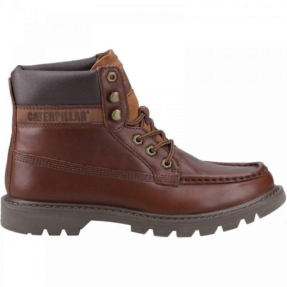Men's CAT Lifestyle Colorado Moc Toe | Nuthatch Brown | Mens Leather Fashion Ankle Boots