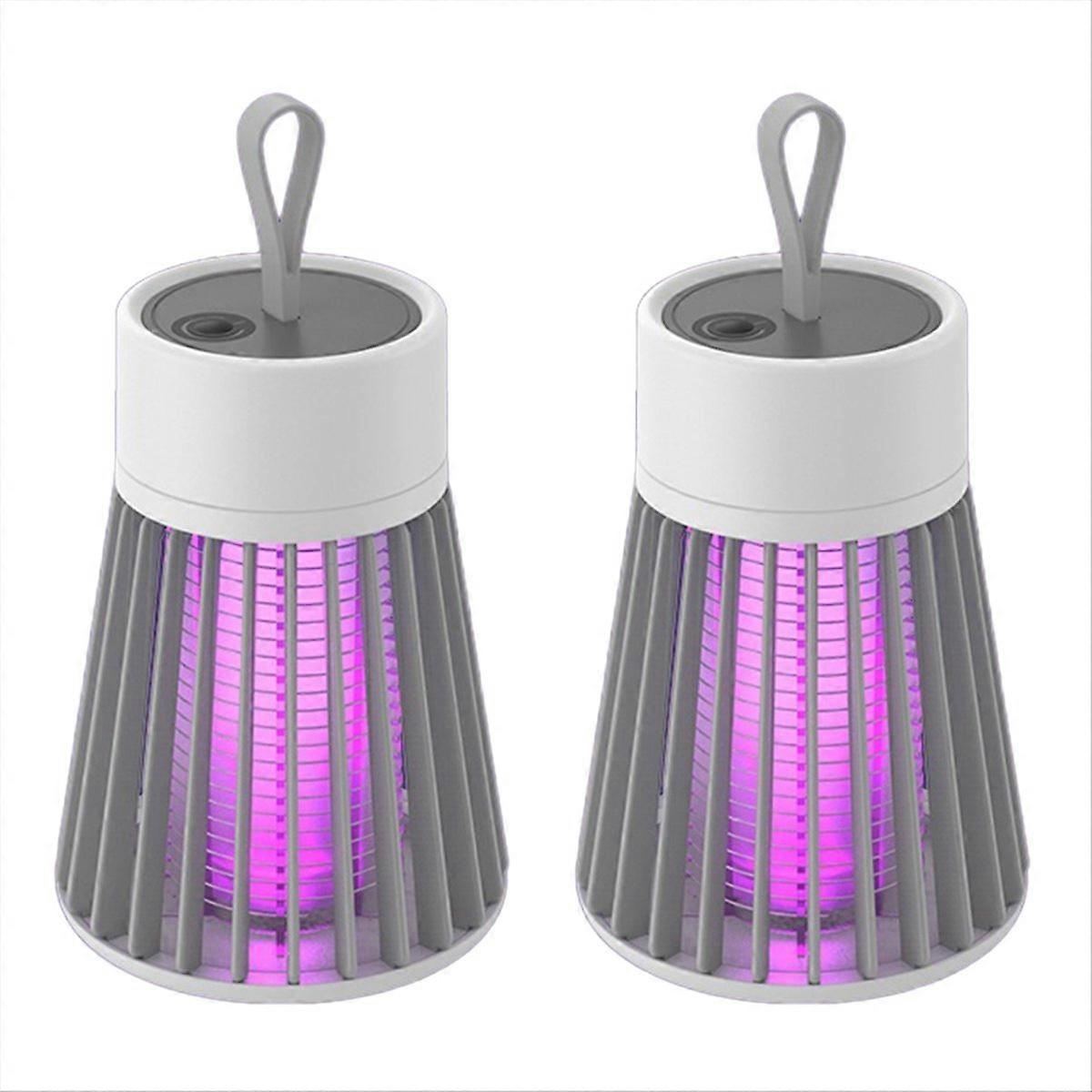 2PCS Mosquito Zapper USB Charging Waterproof Suitable for Home B