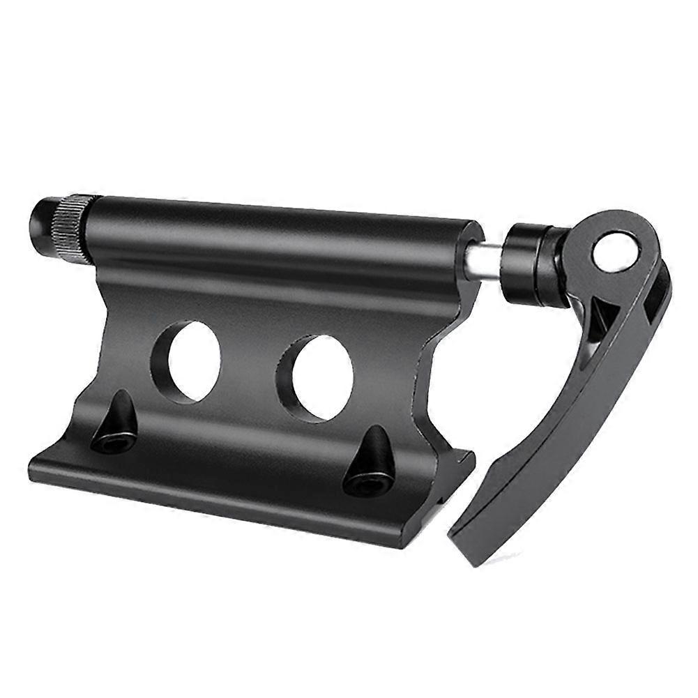 Bicycle Bike Front Fork Quick Release Retaining Clip Dismountable Attaching Clamp Portable Cycling Part Black