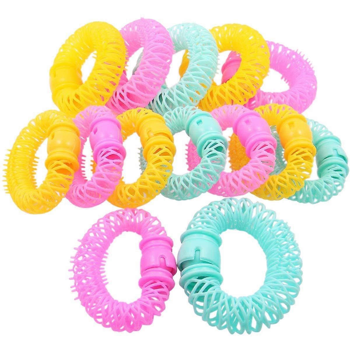 Hair Curlers 14PCS Spiral Donut Design No Heat DIY Curling Set for Full Head Styling