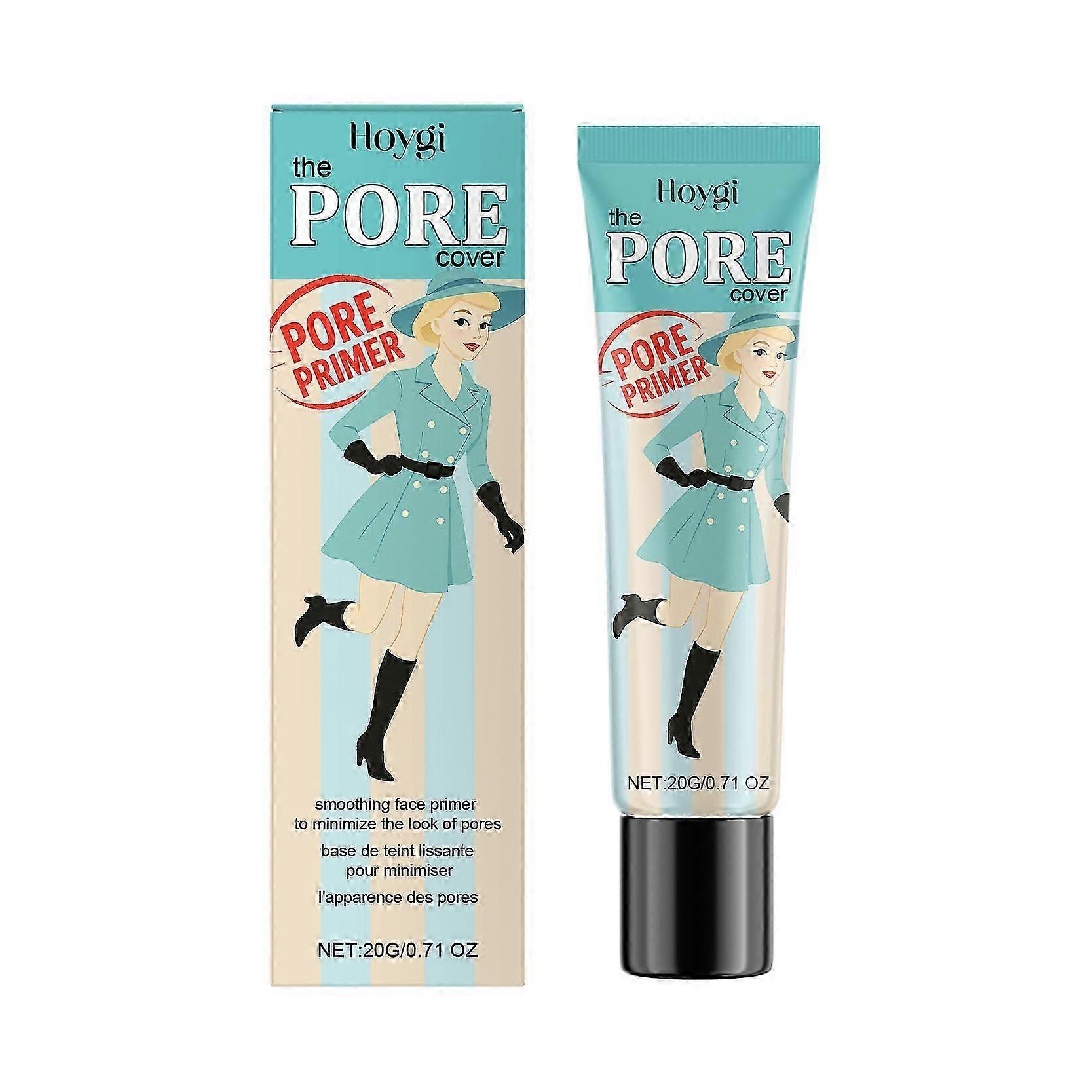 Hydrating Pore Primer with Hyaluronic Acid & Vitamin E - Brightening, Concealing, and Makeup Base for a Flawless, Radiant Look - 20g