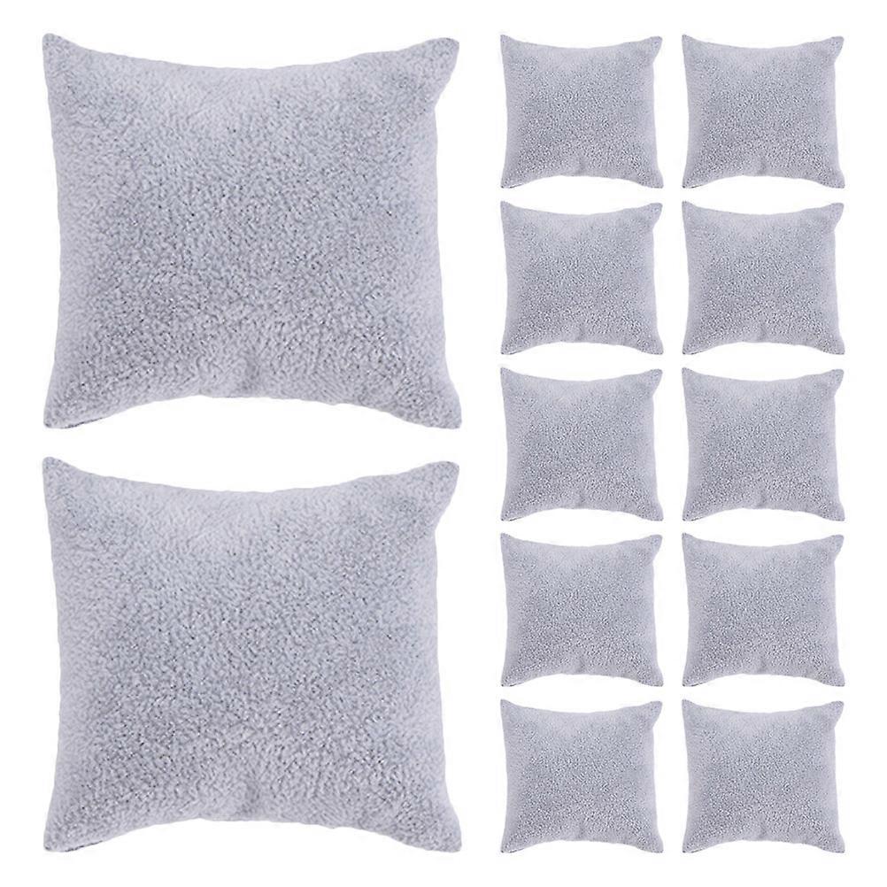 Jewelry Display Cushion for Watches with Display Function 12Pcs Grey Set