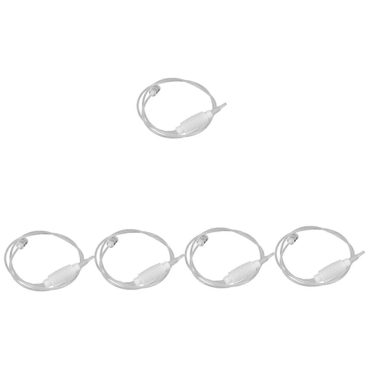 Wine Siphon Tube with Filter for Home Brewing Bottling, Easy Clean Reusable Controlled Flow