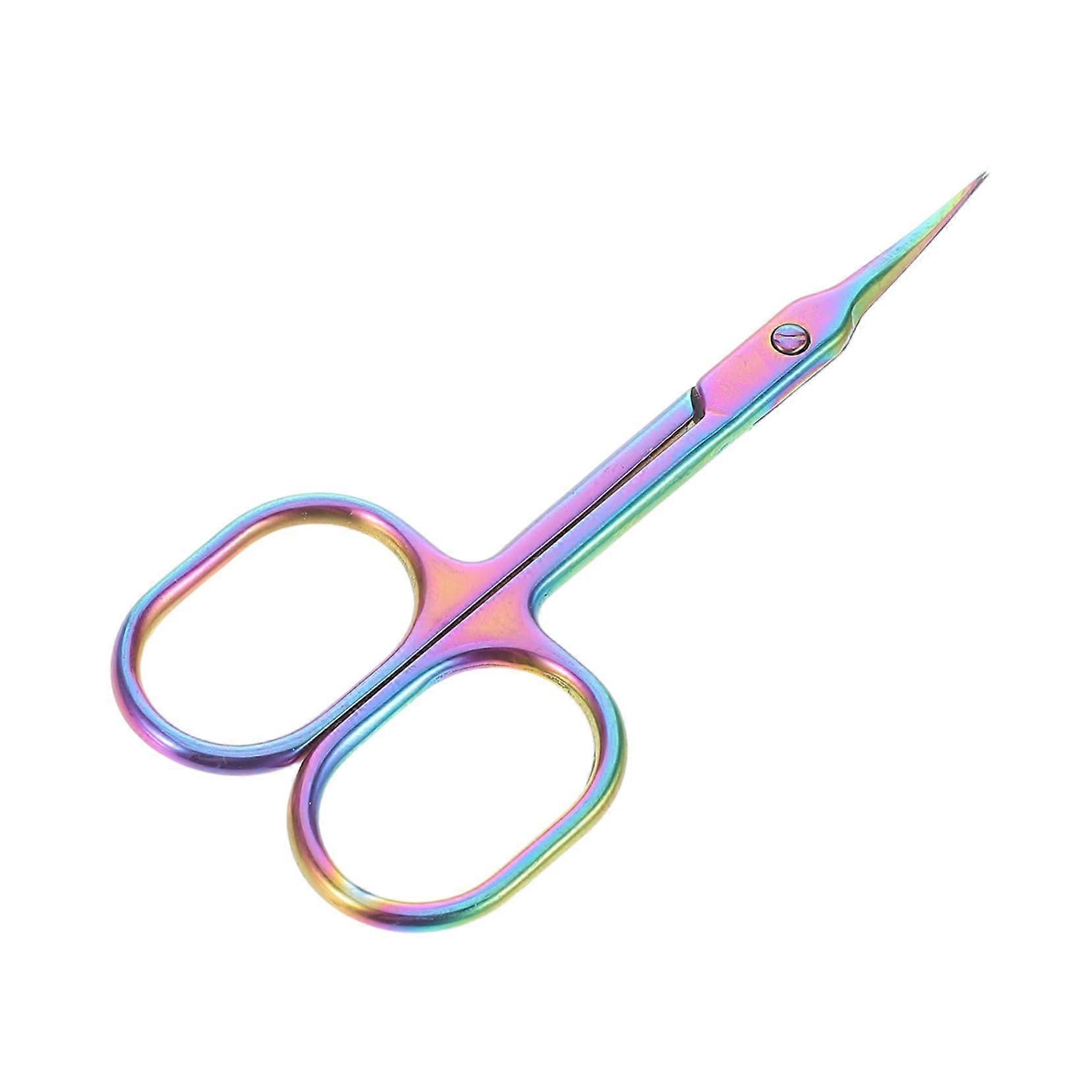 Professional Stainless Steel Cuticle Cutter with Sharp Pointed Tip for Precision Nail Care