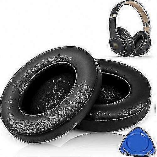 Soft Replacement Ear Cushions for Studio Wired and Wireless Headphones, Compatible with Multiple Models