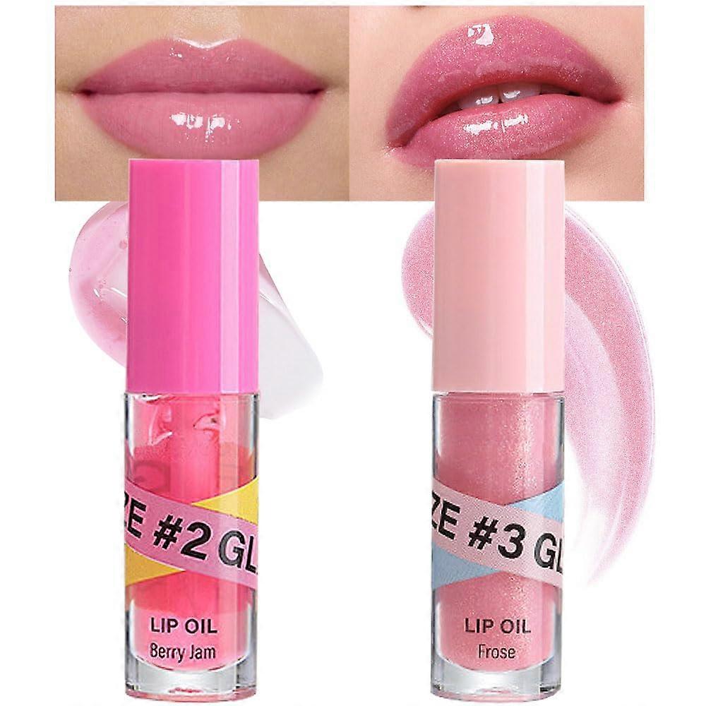 Color Changing Lip Gloss Set with Hydrating Plumping Effect and LongLasting Shimmer Finish