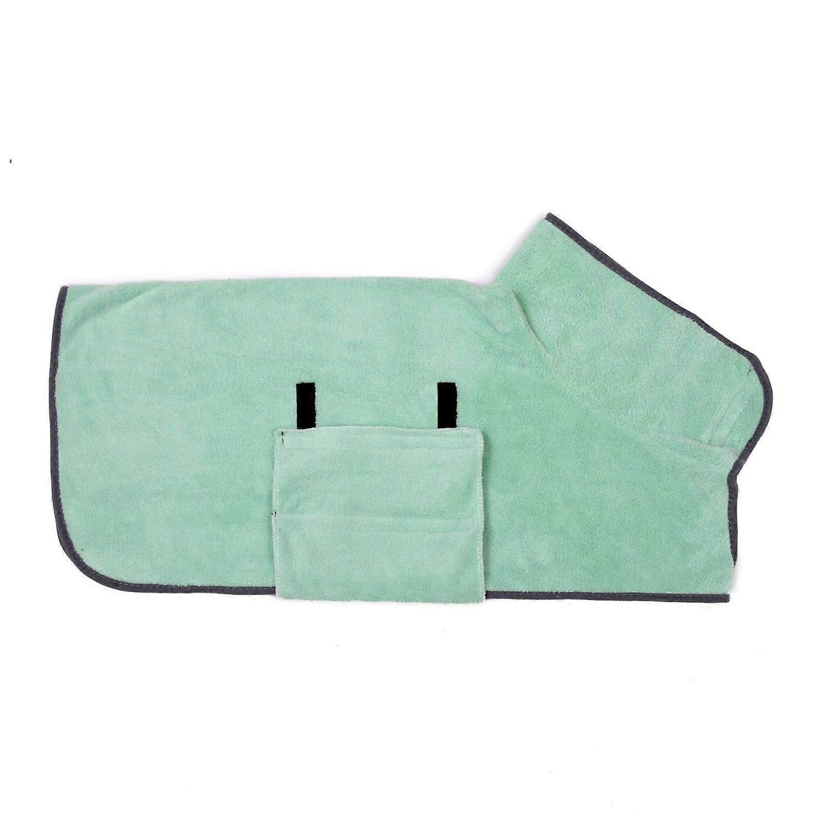 Dog Bathrobe with Super Absorbent Design, Quick Drying Pet Wrap