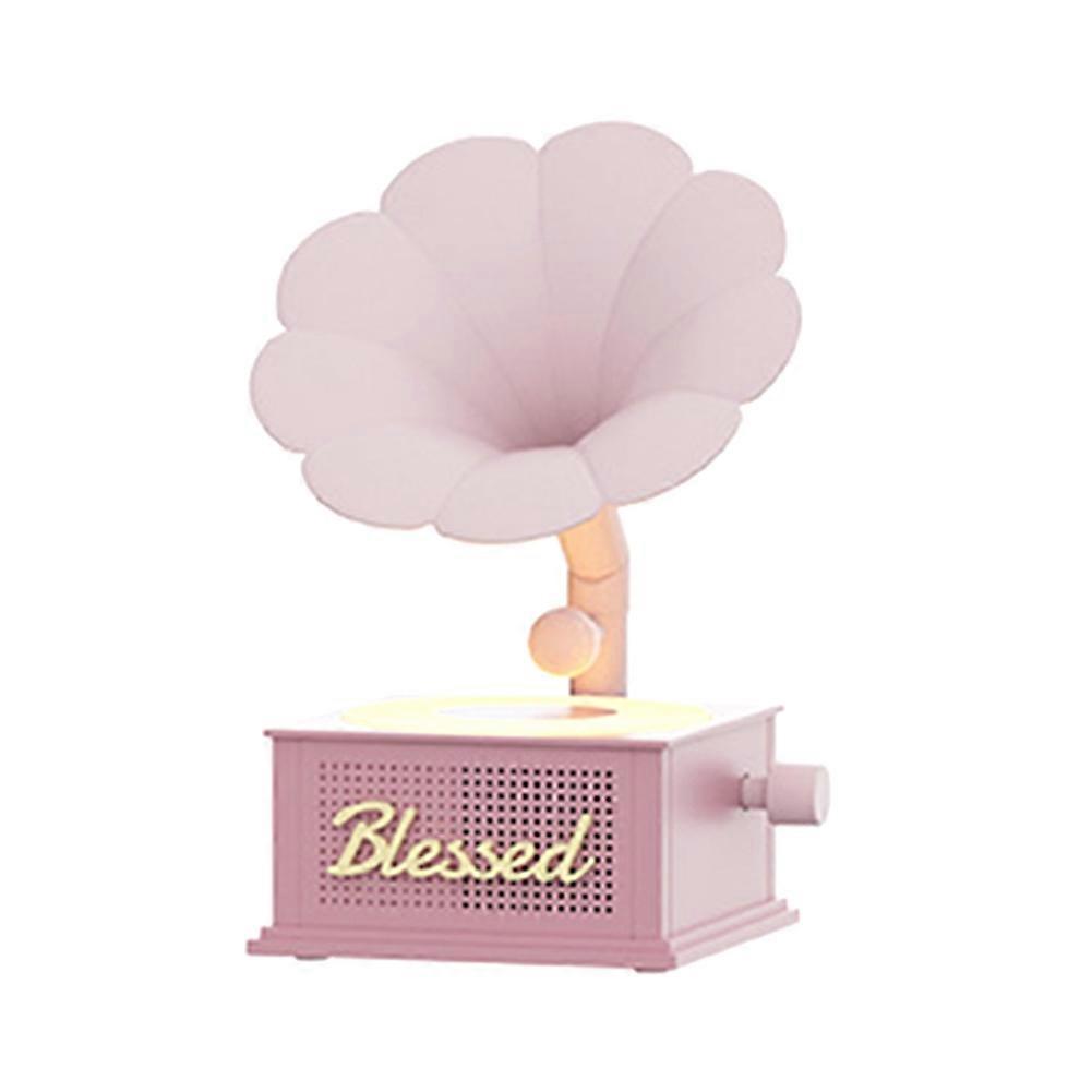 Mini Retro Bluetooth Speaker Wireless Mini Outdoor Sound System Pink