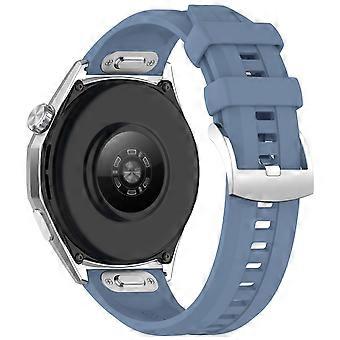 22mm Quick Release Button Silicone Band for Huawei Watch Ultimate 2/Ultimate/GT 6/6 Pro 46mm Replace
