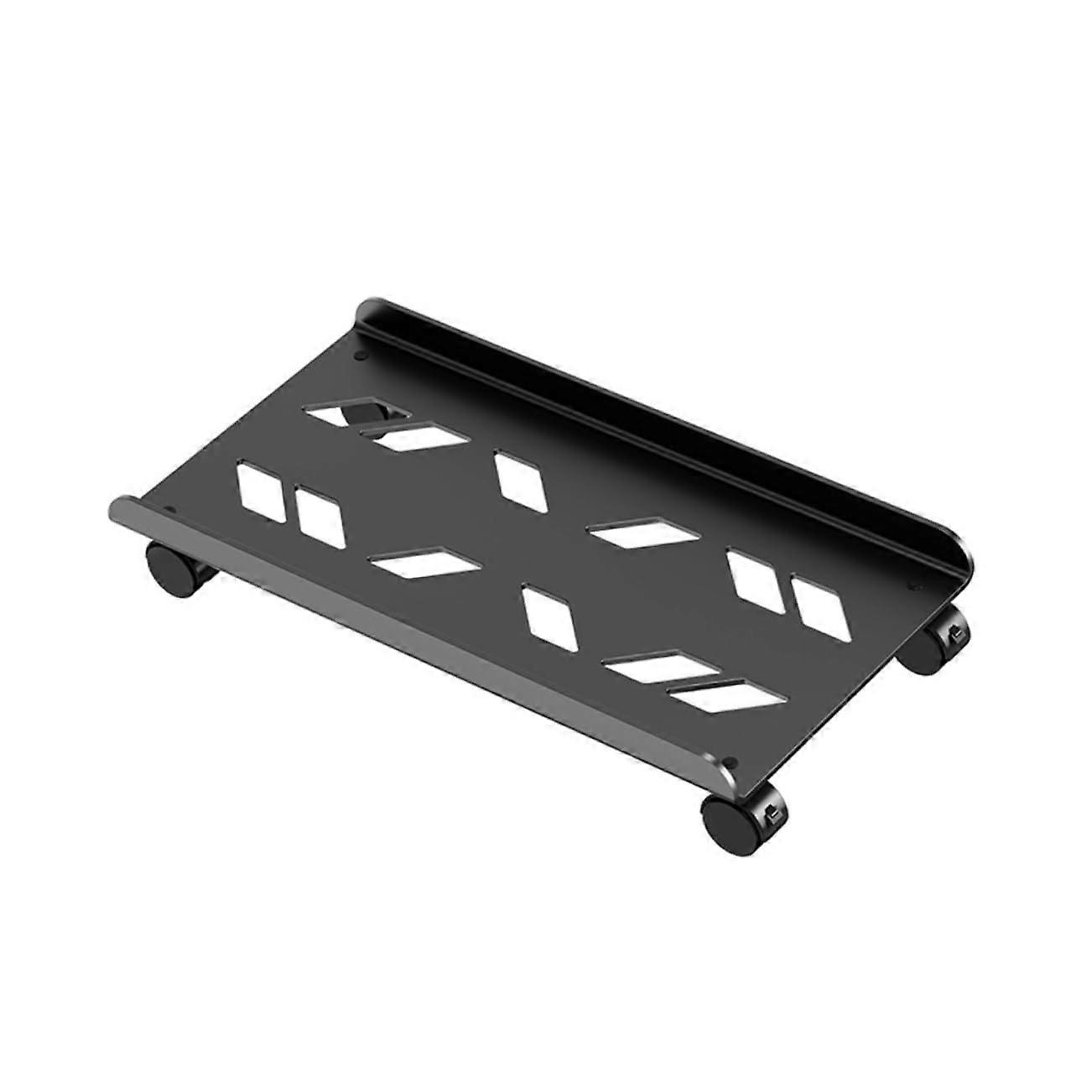 Adjustable CPU Tower Stand with Wheels for PC Case Floor Holder Office and Home Use