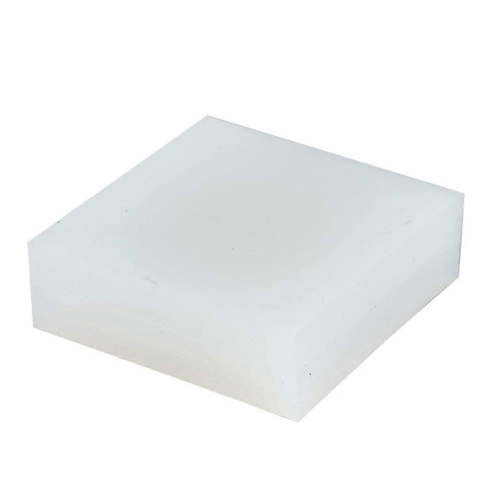 Solid Neoprene Rubber Sheet and Silicone Block 150x150mm for Shock Absorption and Noise Reduction