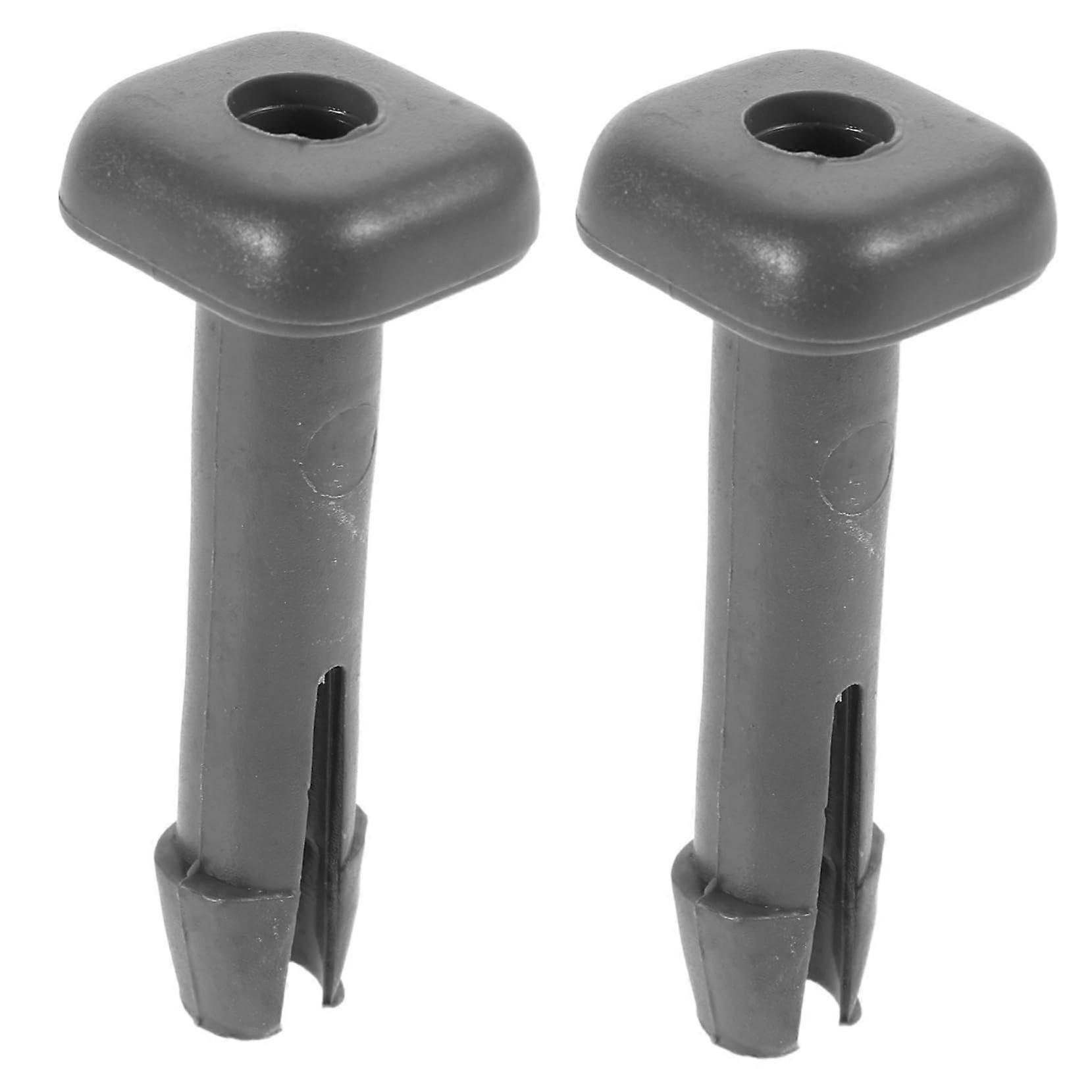 1 Pair Car Headrest Guide Inserts Adjustable Pin Clips Universal  Kit for Front Seats