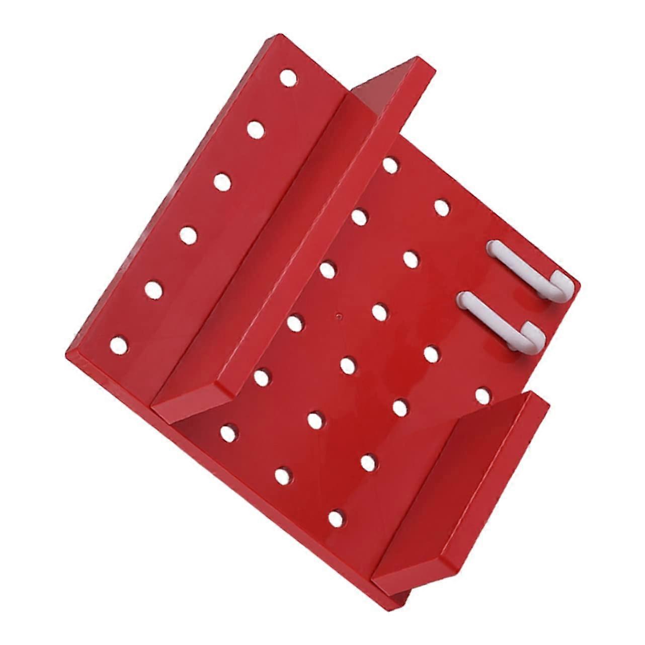 Pegboard Organizer with Versatile Layout and SpaceSaving Wall Storage Rack for Home Tools