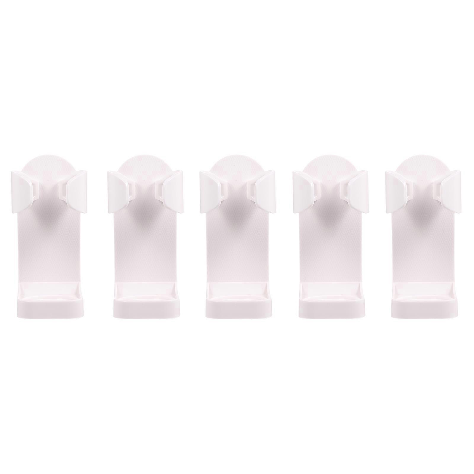 Holder Organizer for Bathroom Use 5Pcs Electric Storage Rack