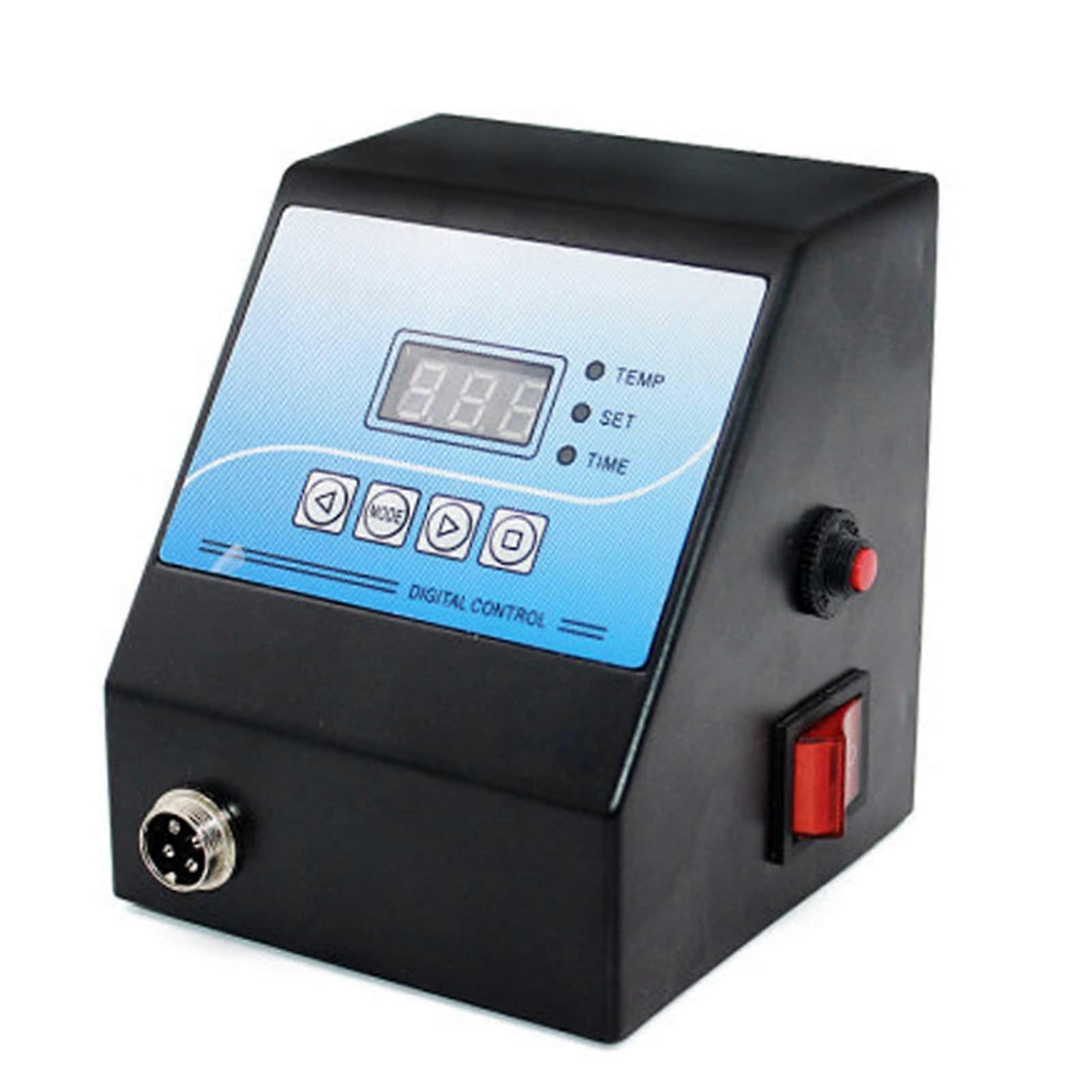 Universal Digital Heat Press Control Box with LCD, Precise Temperature Control, 1500W Compatible