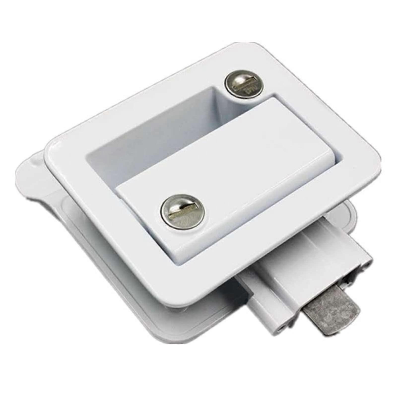 Car Door Lock Handle Replacement Kit with Keys, AntiTheft Lock Cylinder, Durable Metal Hardware