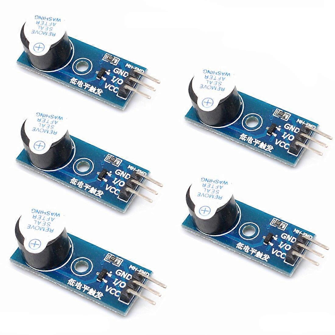 5pcs DC 3.35V Buzzer Module Low Level Trigger Mini PCB Passive Alarm Sound for Arduino