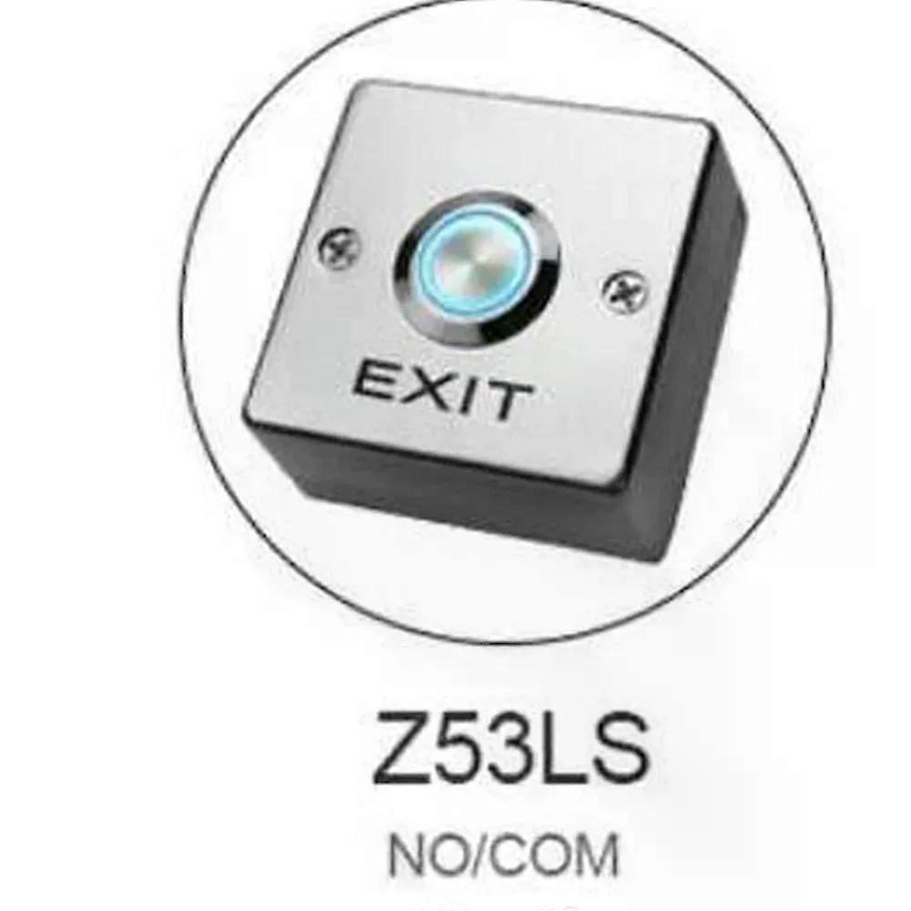 Zinc Alloy Exit Button Push Switch Door Sensor Opener Release For Access Control system