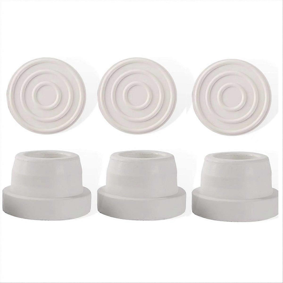 6Pcs Rubber Pool Ladder Bumpers Inground Pool Ladder Plug Swimming