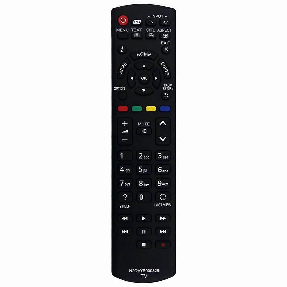 N2QAYB000829 For Panasonic TV Remote Control Replacement Ergonomic Controller